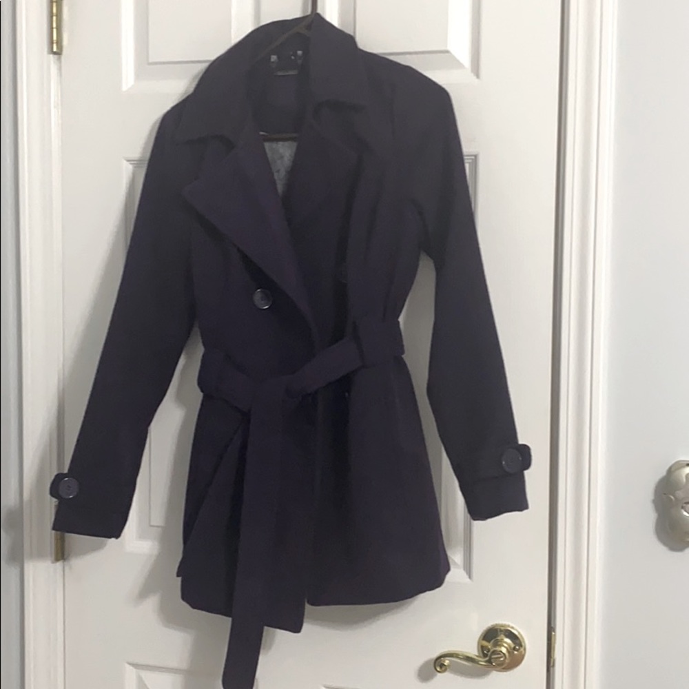 Purple coat